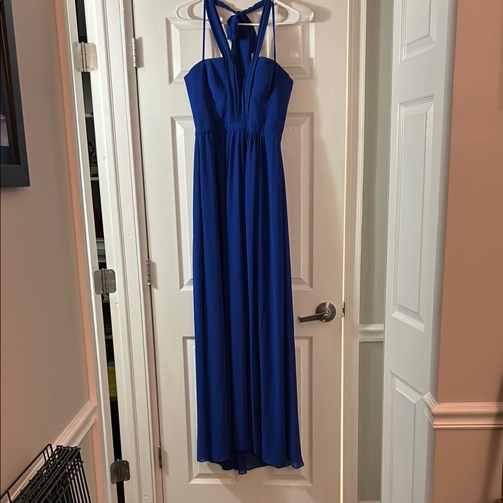 Elegant Blue Evening Gown